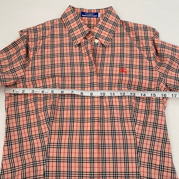 Burberry pink check blouse - Picture 11 of 12